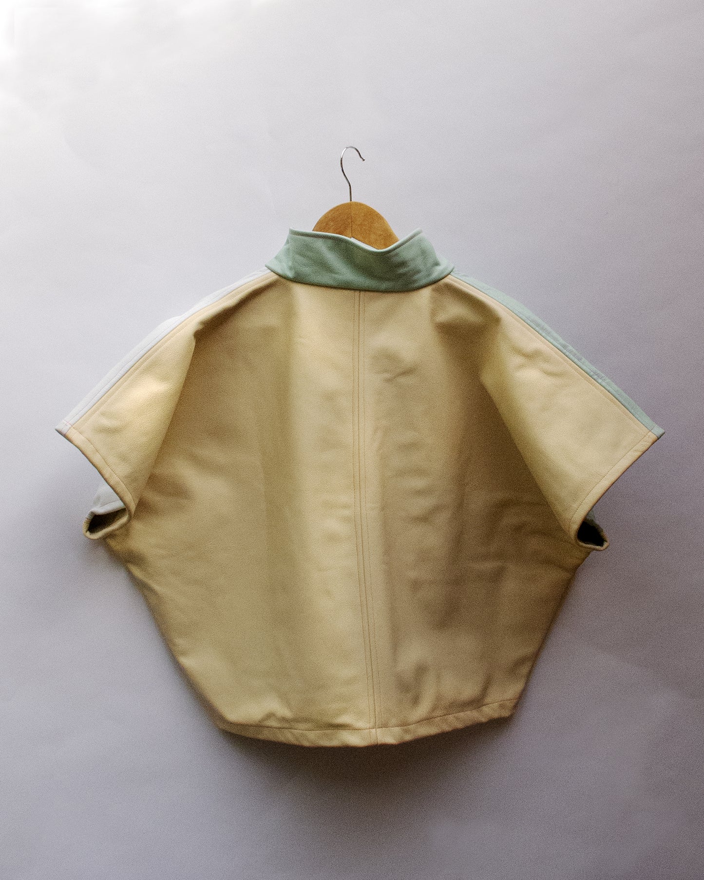 Shorty Leather Blue/White/Beige