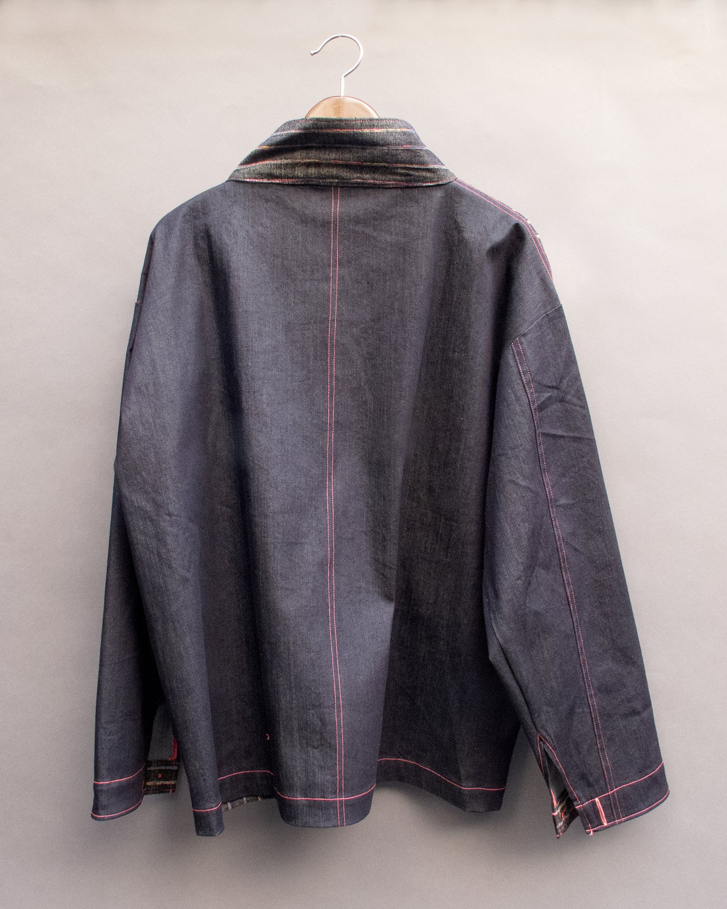 Jacket Dark Denim/Stripes