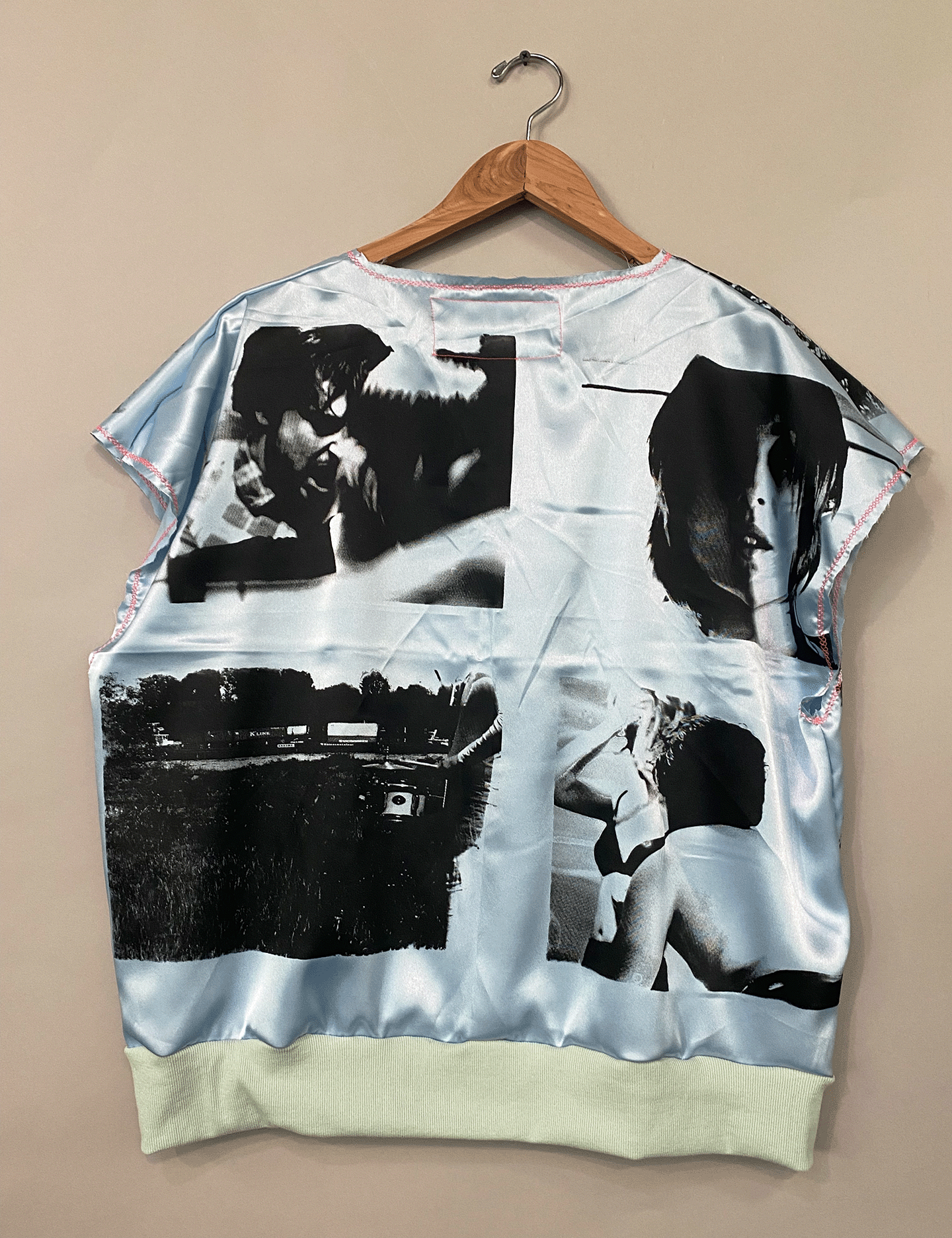 Sleeveless TIME STAU silk