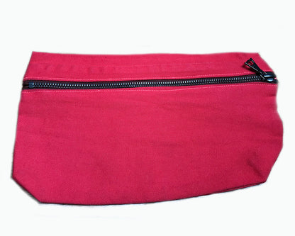 Zip Pouch Red