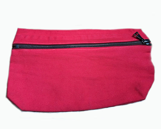 Zip Pouch Red